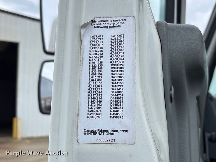 image for item FB3358 2007 International 4300 box truck