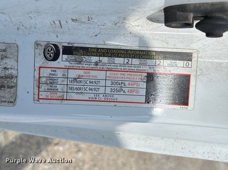 image for item FB3367 2019 Nissan NV200 van