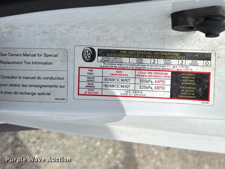 image for item FB3368 2020 Nissan NV200 van