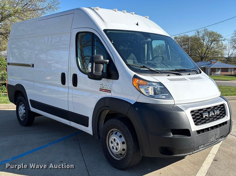 image for item FB3374 2019 RAM Promaster  van