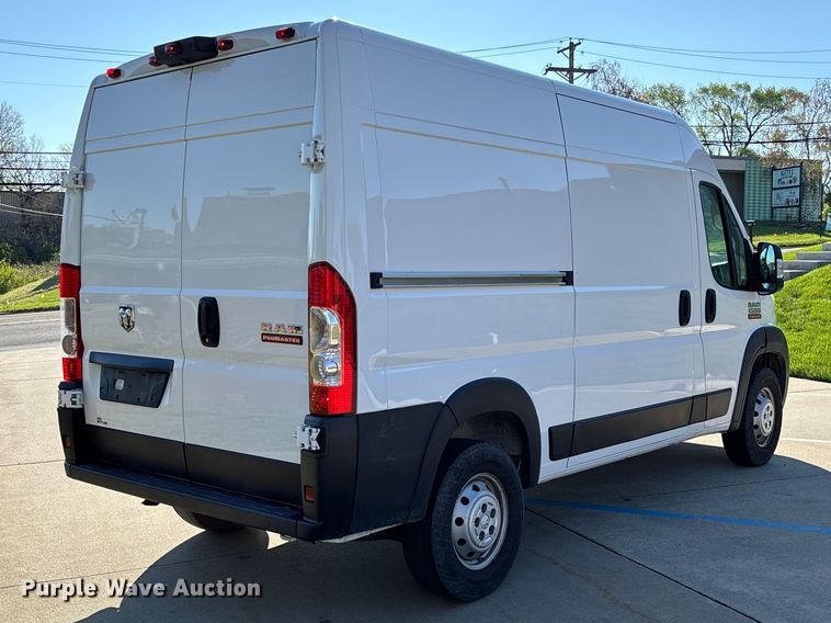 image for item FB3374 2019 RAM Promaster  van