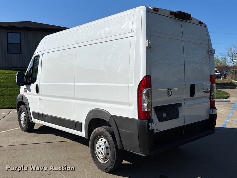 image for item FB3374 2019 RAM Promaster  van