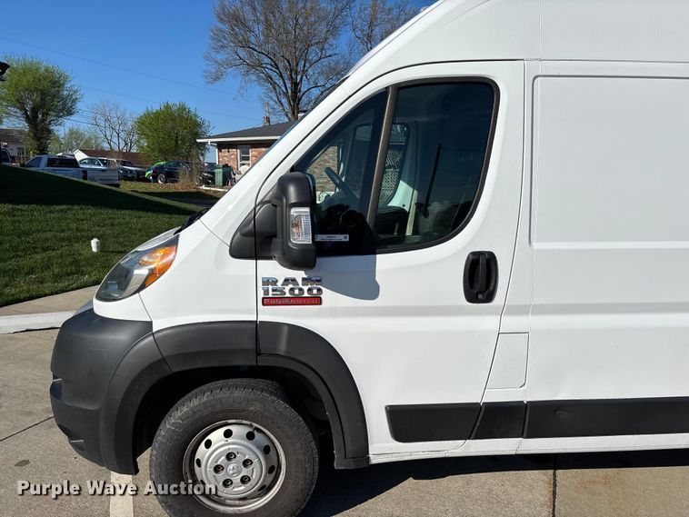 image for item FB3374 2019 RAM Promaster  van