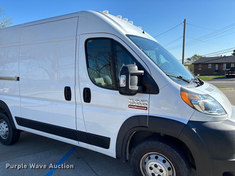 image for item FB3374 2019 RAM Promaster  van