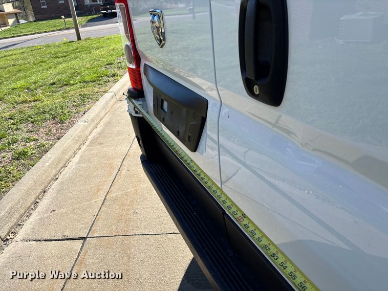 image for item FB3374 2019 RAM Promaster  van
