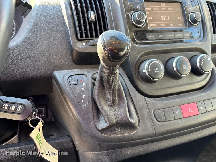 image for item FB3374 2019 RAM Promaster  van