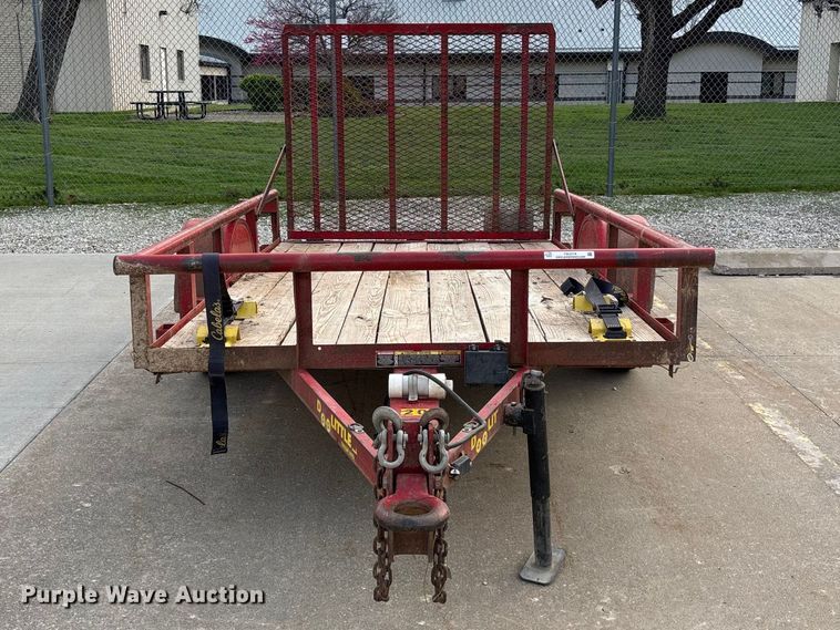image for item FB3378 2005 Doolittle utility trailer