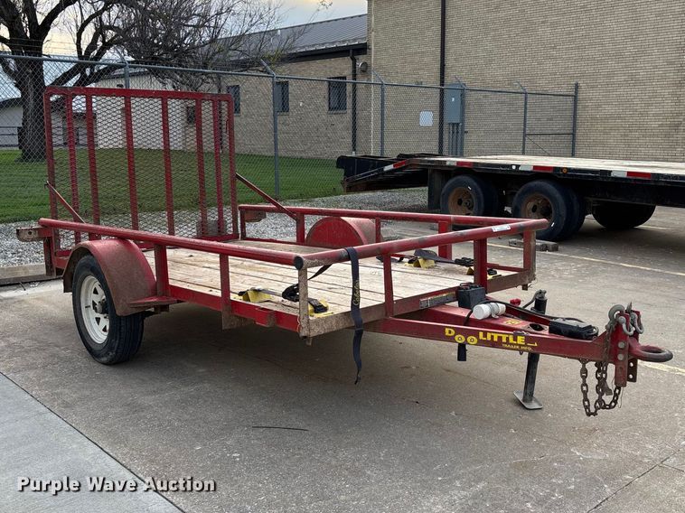 image for item FB3378 2005 Doolittle utility trailer