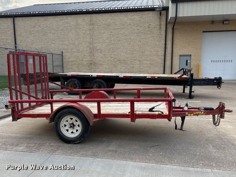 image for item FB3378 2005 Doolittle utility trailer