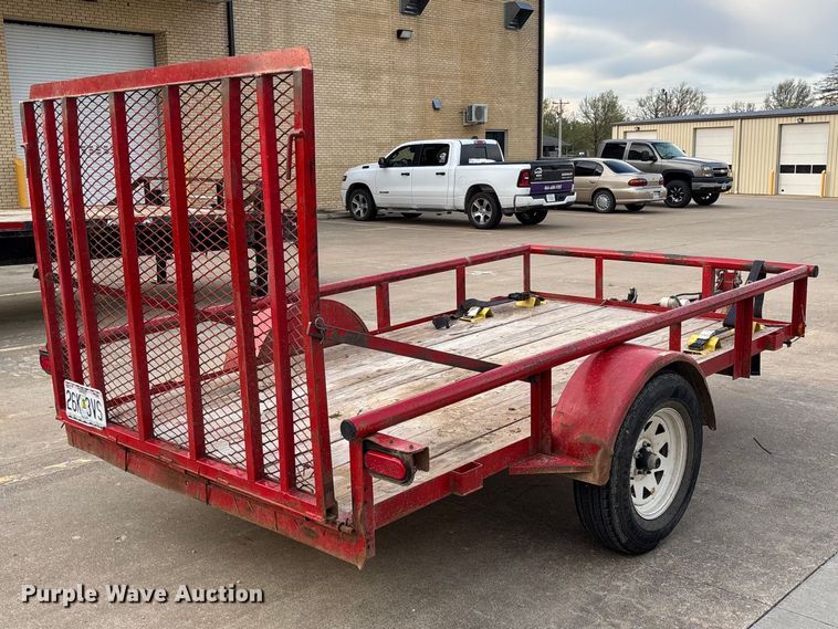 image for item FB3378 2005 Doolittle utility trailer