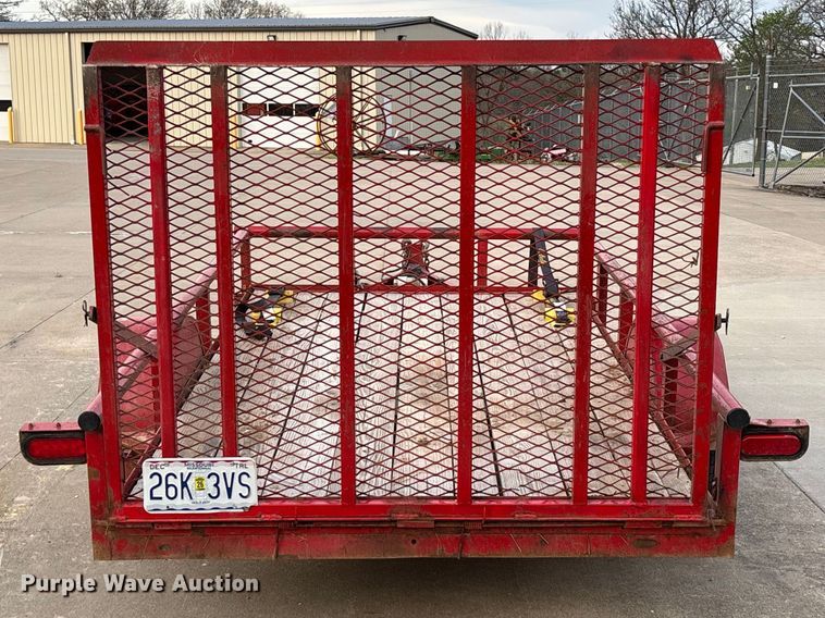 image for item FB3378 2005 Doolittle utility trailer