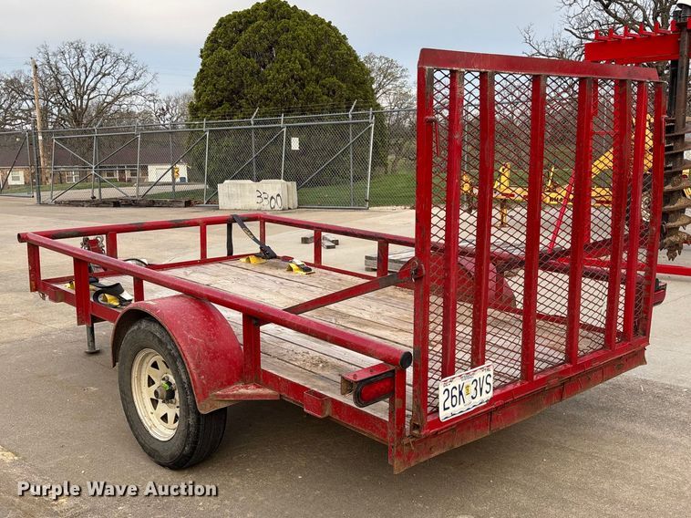 image for item FB3378 2005 Doolittle utility trailer