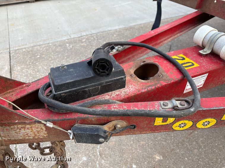 image for item FB3378 2005 Doolittle utility trailer