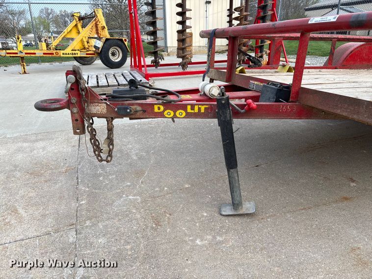 image for item FB3378 2005 Doolittle utility trailer