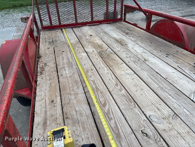 image for item FB3378 2005 Doolittle utility trailer