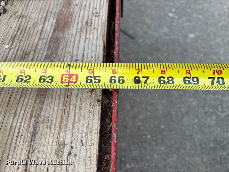 image for item FB3378 2005 Doolittle utility trailer