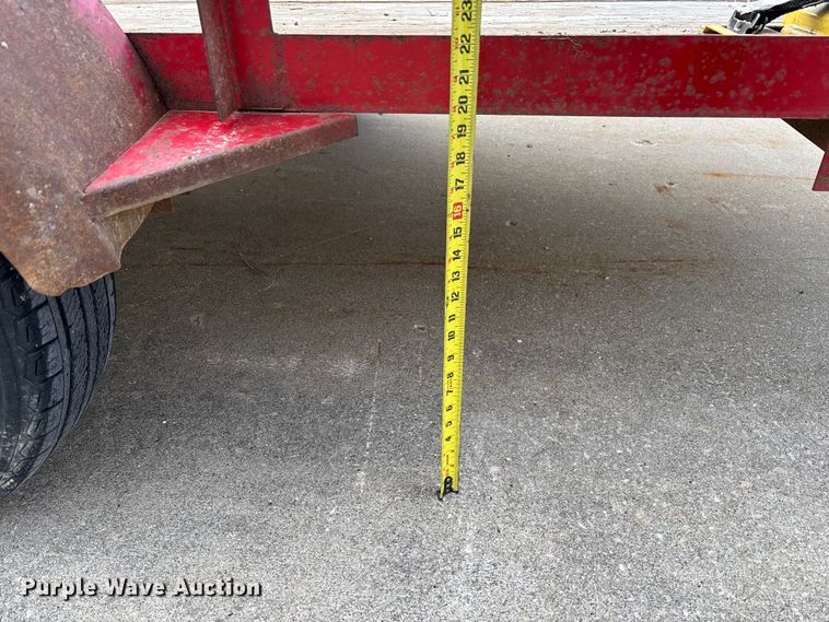 image for item FB3378 2005 Doolittle utility trailer
