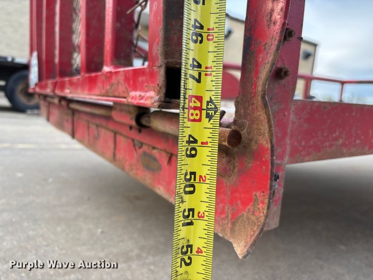 image for item FB3378 2005 Doolittle utility trailer