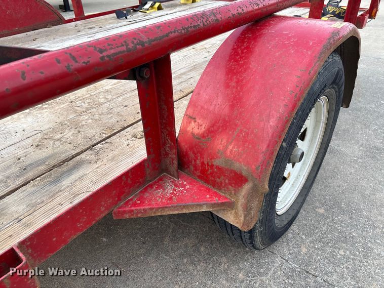 image for item FB3378 2005 Doolittle utility trailer