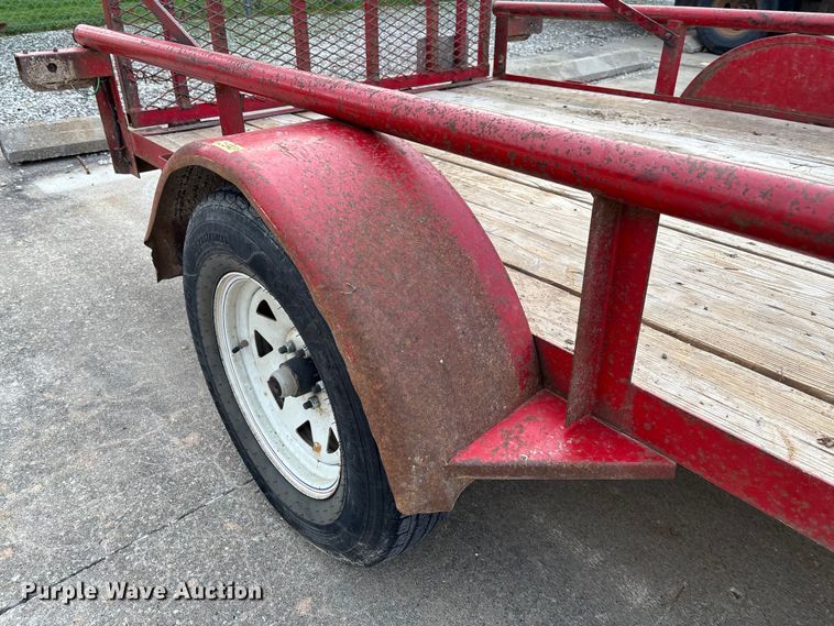 image for item FB3378 2005 Doolittle utility trailer