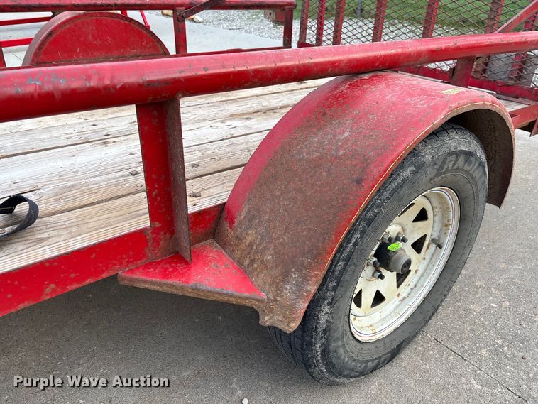 image for item FB3378 2005 Doolittle utility trailer