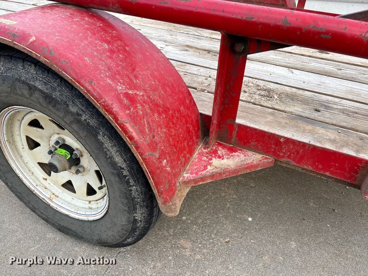 image for item FB3378 2005 Doolittle utility trailer