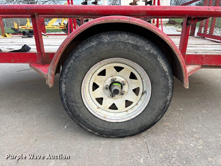 image for item FB3378 2005 Doolittle utility trailer