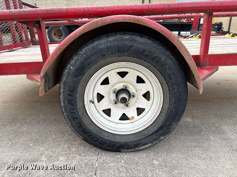 image for item FB3378 2005 Doolittle utility trailer