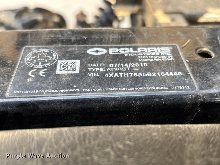 image for item FB3381 2011 Polaris Ranger XP utility vehicle