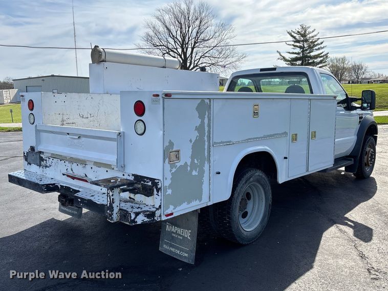 image for item FB3390 2008 Ford F450 Super Duty utility / service truck