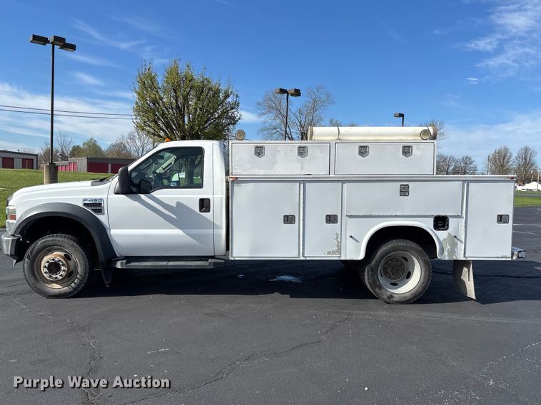 image for item FB3390 2008 Ford F450 Super Duty utility / service truck
