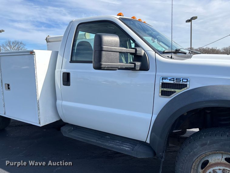 image for item FB3390 2008 Ford F450 Super Duty utility / service truck