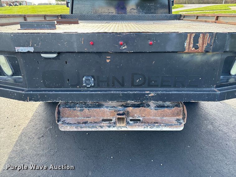 image for item FB3391 2012 Ford F350 Super Duty flatbed pickup truck