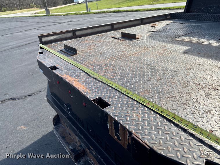 image for item FB3391 2012 Ford F350 Super Duty flatbed pickup truck