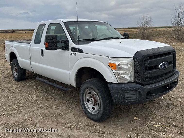 image for item FB7104 2016 Ford F250 Super Duty Ext. Cab pickup truck