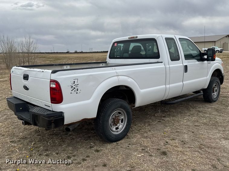 image for item FB7104 2016 Ford F250 Super Duty Ext. Cab pickup truck