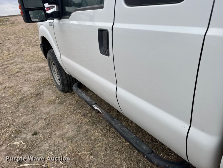 image for item FB7104 2016 Ford F250 Super Duty Ext. Cab pickup truck