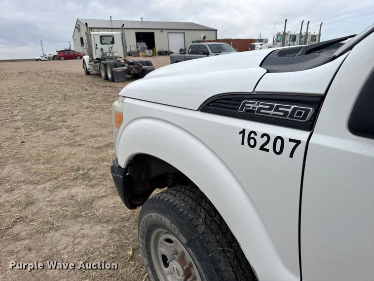 image for item FB7104 2016 Ford F250 Super Duty Ext. Cab pickup truck