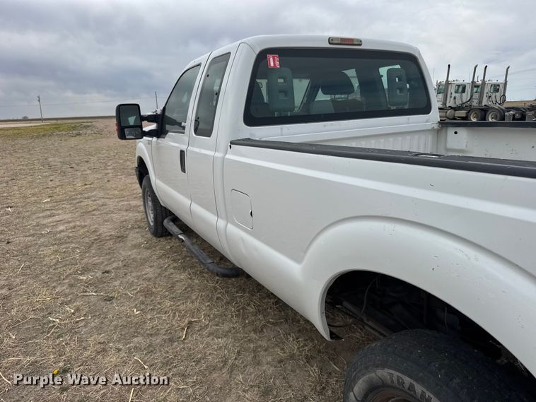 image for item FB7104 2016 Ford F250 Super Duty Ext. Cab pickup truck
