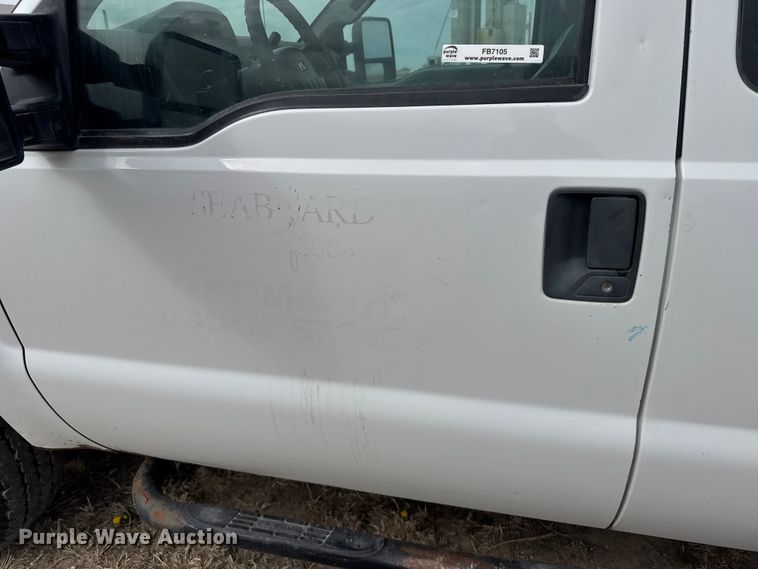 image for item FB7105 2016 Ford F250 Super Duty Ext. Cab pickup truck