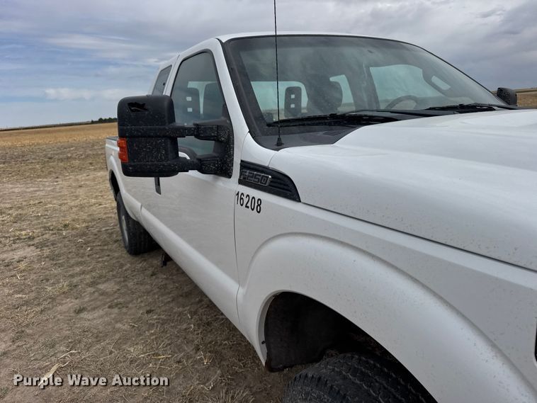 image for item FB7105 2016 Ford F250 Super Duty Ext. Cab pickup truck