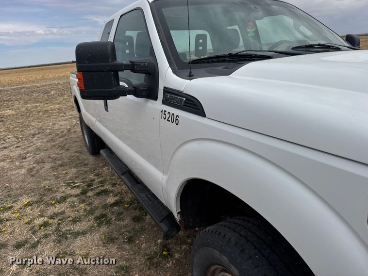 image for item FB7108 2016 Ford F250 Super Duty Ext. Cab pickup truck