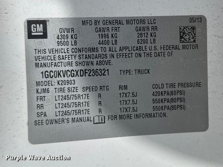 image for item FB7137 2010 GMC Sierra 1500 pickup truck