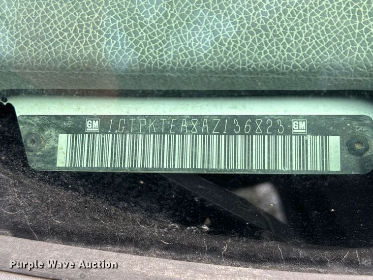 image for item FB7137 2010 GMC Sierra 1500 pickup truck