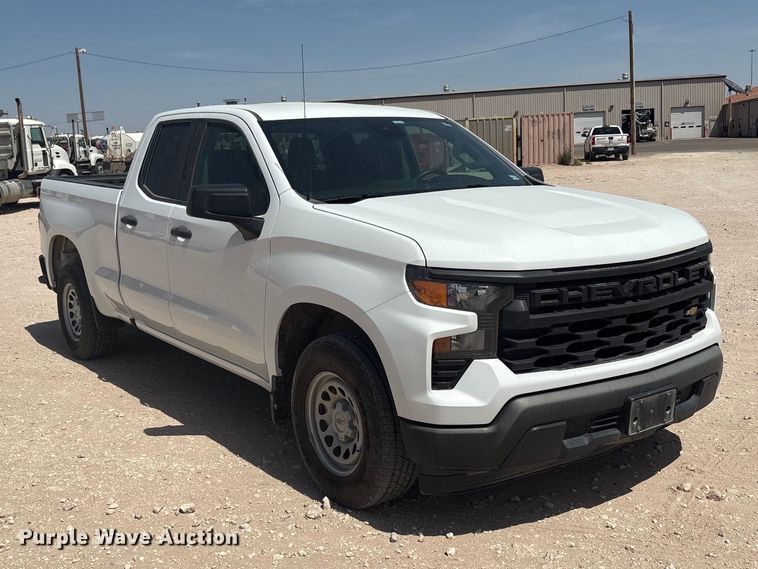 image for item FC2155 2023 Chevrolet Silverado 1500 Ext. Cab pickup truck