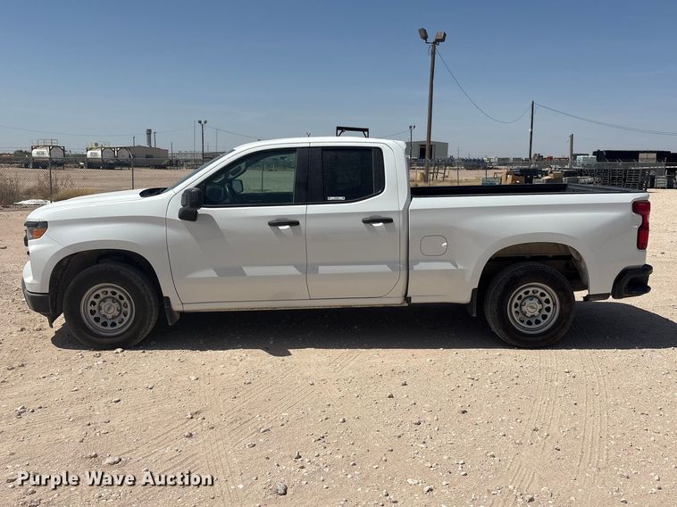 image for item FC2155 2023 Chevrolet Silverado 1500 Ext. Cab pickup truck