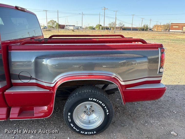 image for item FC2159 1996 Chevrolet C1500 Ext. Cab pickup truck