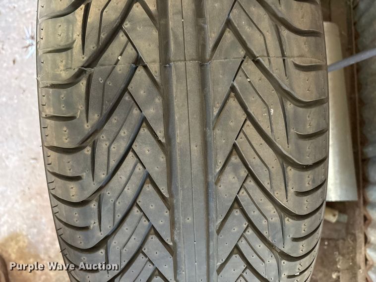 image for item FC2163 (4) 295/25ZR28 tires and wheels