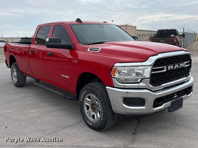 image for item FC2165 2021 RAM 2500 Crew Cab pickup truck