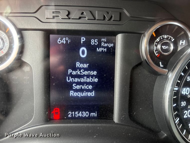 image for item FC2165 2021 RAM 2500 Crew Cab pickup truck